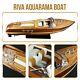 116 Riva Aquarama Exclusive Speed Boat 21 Handmade Wooden Ship Model For Decor
