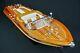 116 Riva Aquarama Wooden Ship 21 Fully Assembled Speed Model Boat
