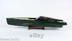 118 Wally Power Luxury Motor Yacht Wooden Race Boat Model RC Ready 36