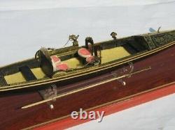 120 Classic Venice yacht model Wedding Gondola wooden model kit dating boat