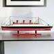 12 Black And Red Solid Wood Hand Painted Rms Queen Mary Large Model Boat