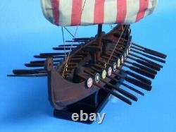 14 VIKING LONGSHIP MODEL Drakkar Scandinavian Warships Boat Ship Nautical Decor