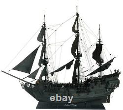 150 Black Pearl Pirates Ship Model Wood Boat Assemble Kit Display Home Décor