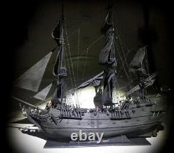 150 Black Pearl Pirates Ship Model Wood Boat Assemble Kit Display Home Décor