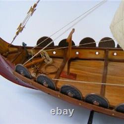 150 Viking Ship Wooden Scale Sailing Boat Wood Scale Ship Assembly Model Kit