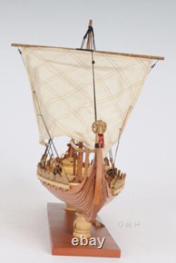 15 Inch Viking Small Ship Boat Wooden Model
