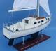 15 Inch Wooden Yacht Model Catalina Sailing Boat Sailboat Nautical Display Decor