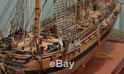 164 Scale DIY Assembly Diane Ship Model DIY Kits Wooden Sailing Boats Desktop