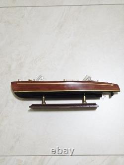 16 Chris Craft Triple Cockpit Assembled Mohogany Model Classic Speed Boat