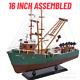 16 Inch Andrea Gail Fishing Boat Model Wood Replica Assembled Display Decor Gift