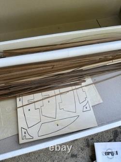 178 Model Ship Sergal Mantua H. M. S. Victory Made In ITALY # 782 Wood Kit Boat