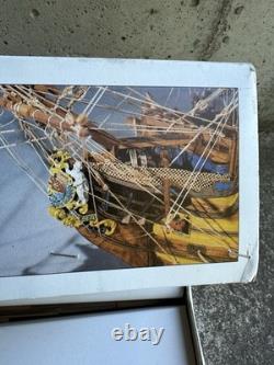 178 Model Ship Sergal Mantua H. M. S. Victory Made In ITALY # 782 Wood Kit Boat