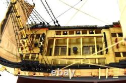 1799 USS Essex Tall Sailing Ship Model 32 Handcrafted Wooden Ship Model, 34 L