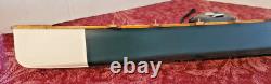 1920's LONGBOAT ROWING MODEL, 14 SIDE-BY-SIDE OARSMEN, ASSEMBLED IN BOX