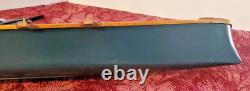 1920's LONGBOAT ROWING MODEL, 14 SIDE-BY-SIDE OARSMEN, ASSEMBLED IN BOX