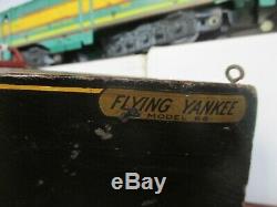 1920's Seaworthy Boats Flying Yankee Model 68 Wood Wind-Up Excellent