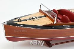 1930 Chris Craft Mahogany Runabout 36 Wooden Boat Model Scale 18 RC Ready