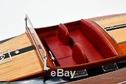 1930 Chris Craft Mahogany Runabout 36 Wooden Boat Model Scale 18 RC Ready