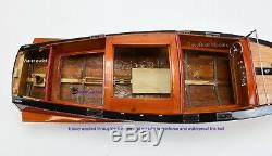 1930 Chris Craft Mahogany Runabout 36 Wooden Boat Model Scale 18 RC Ready