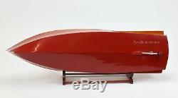 1930 Chris Craft Mahogany Runabout 36 Wooden Boat Model Scale 18 RC Ready