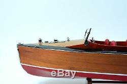 1930 Chris Craft Mahogany Runabout 36 Wooden Classic Boat Model Scale 18