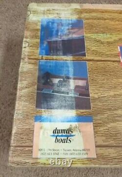 1930 Chris-Craft Mahogany Runabout Dumas Boats Kit #1230 36 1/8 Scale