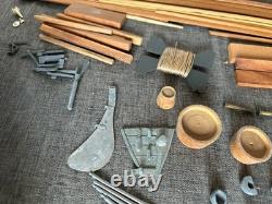 1937 Marine Model Co. Ship New Bedford Whale Boat No. 1069 Cherry Vintage No Box