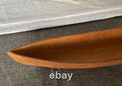 1937 Marine Model Co. Ship New Bedford Whale Boat No. 1069 Cherry Vintage No Box