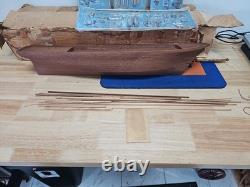 1937 Marine Models Sea Witch True Scale Wood Ship Model Kit 1079