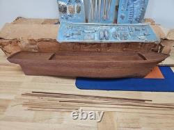 1937 Marine Models Sea Witch True Scale Wood Ship Model Kit 1079