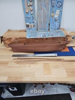 1937 Marine Models Sea Witch True Scale Wood Ship Model Kit 1079