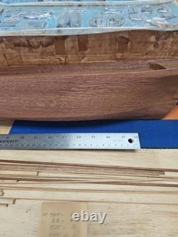 1937 Marine Models Sea Witch True Scale Wood Ship Model Kit 1079