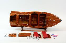 1940 Chris Craft Barrel Back Mahogany Runabout Classic Boat Model 28.5 RC Ready