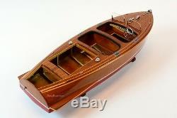 1940 Chris Craft Barrel Back Mahogany Runabout Classic Boat Model 28.5 RC Ready