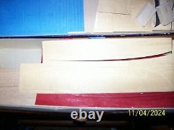 1940's Airlane W-6 Riviera Runabout Boat Kit Unbuilt in Box