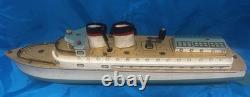 1941 Keystone Ocean Liner America Wooden Model #238 Toy Boat With Original Box