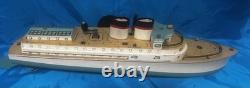1941 Keystone Ocean Liner America Wooden Model #238 Toy Boat With Original Box