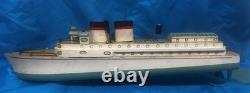 1941 Keystone Ocean Liner America Wooden Model #238 Toy Boat With Original Box