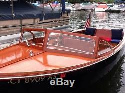 1953 Century Viking Model Wood Boat