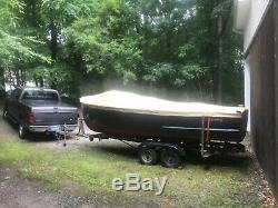 1953 Century Viking Model Wood Boat