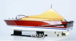 1955 Chris Craft Cobra 21 Foot Runabout Wood Model 33 Speed Boat Mahogany New