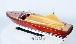 1955 Chris Craft Cobra 21 Foot Runabout Wood Model 33 Speed Boat Mahogany New