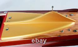 1955 Chris Craft Cobra 21 Foot Runabout Wood Model 33 Speed Boat Mahogany New