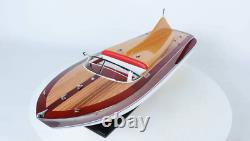 1955 Chris Craft Cobra 21 Foot Runabout Wood Model 33 Speed Boat Mahogany New