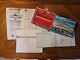 1957 Ideal Colonial 37 Sport Fisherman Wooden Boat Model Original Box With Plans