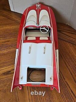1957 Switzer Craft Shooting Star Doug Dixon Scratch Built Scale Model Boat K&O