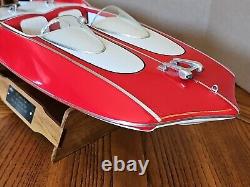 1957 Switzer Craft Shooting Star Doug Dixon Scratch Built Scale Model Boat K&O