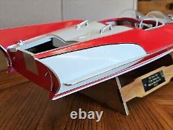 1957 Switzer Craft Shooting Star Doug Dixon Scratch Built Scale Model Boat K&O