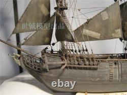 196 DIY Black Pearl Wooden Sailboat Model Deluxe Set Kit Wood Ship Boat Model