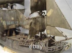 196 DIY Black Pearl Wooden Sailboat Model Deluxe Set Kit Wood Ship Boat Model